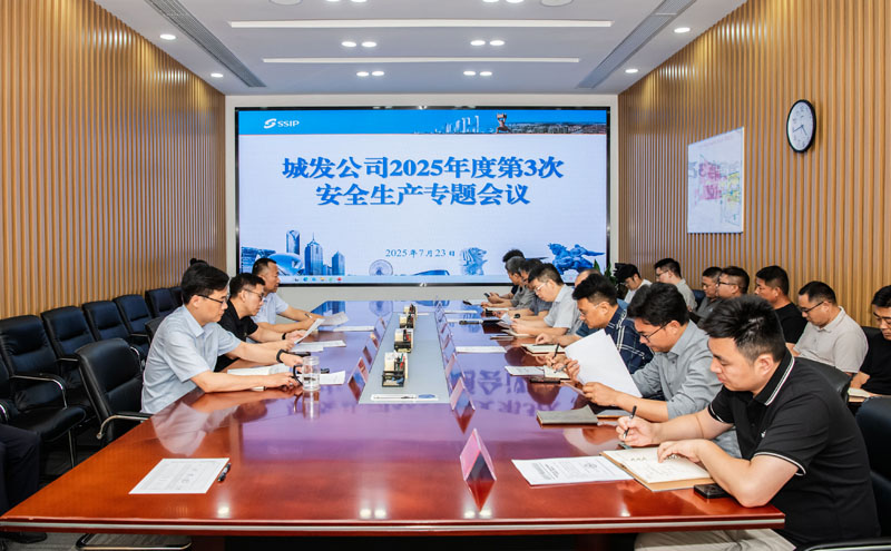城發(fā)公司召開(kāi)2025年度第3次安全生產(chǎn)專(zhuān)題會(huì)議